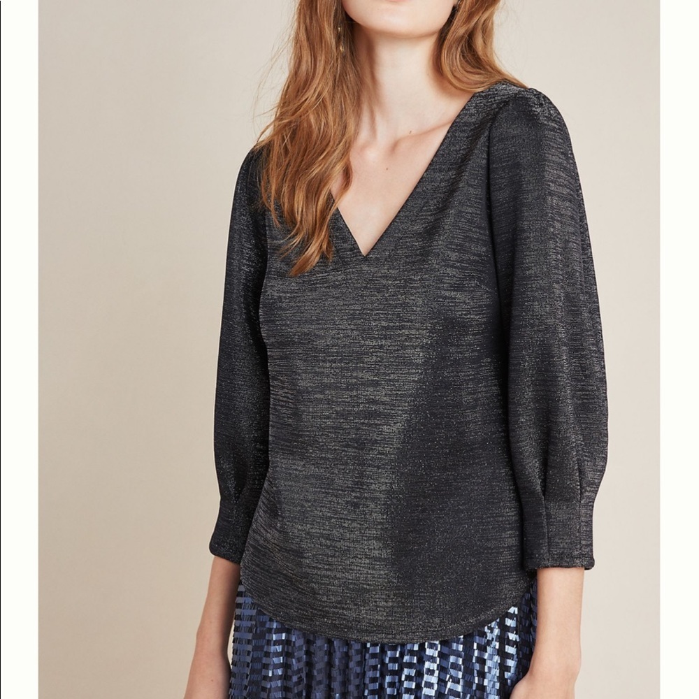 Anthrolopogie ~ RO & DE Cassidy Shimmer Pullover Small